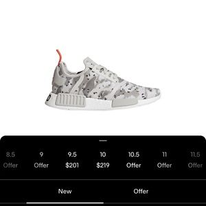 Adidas NMD_R1 snowy camo